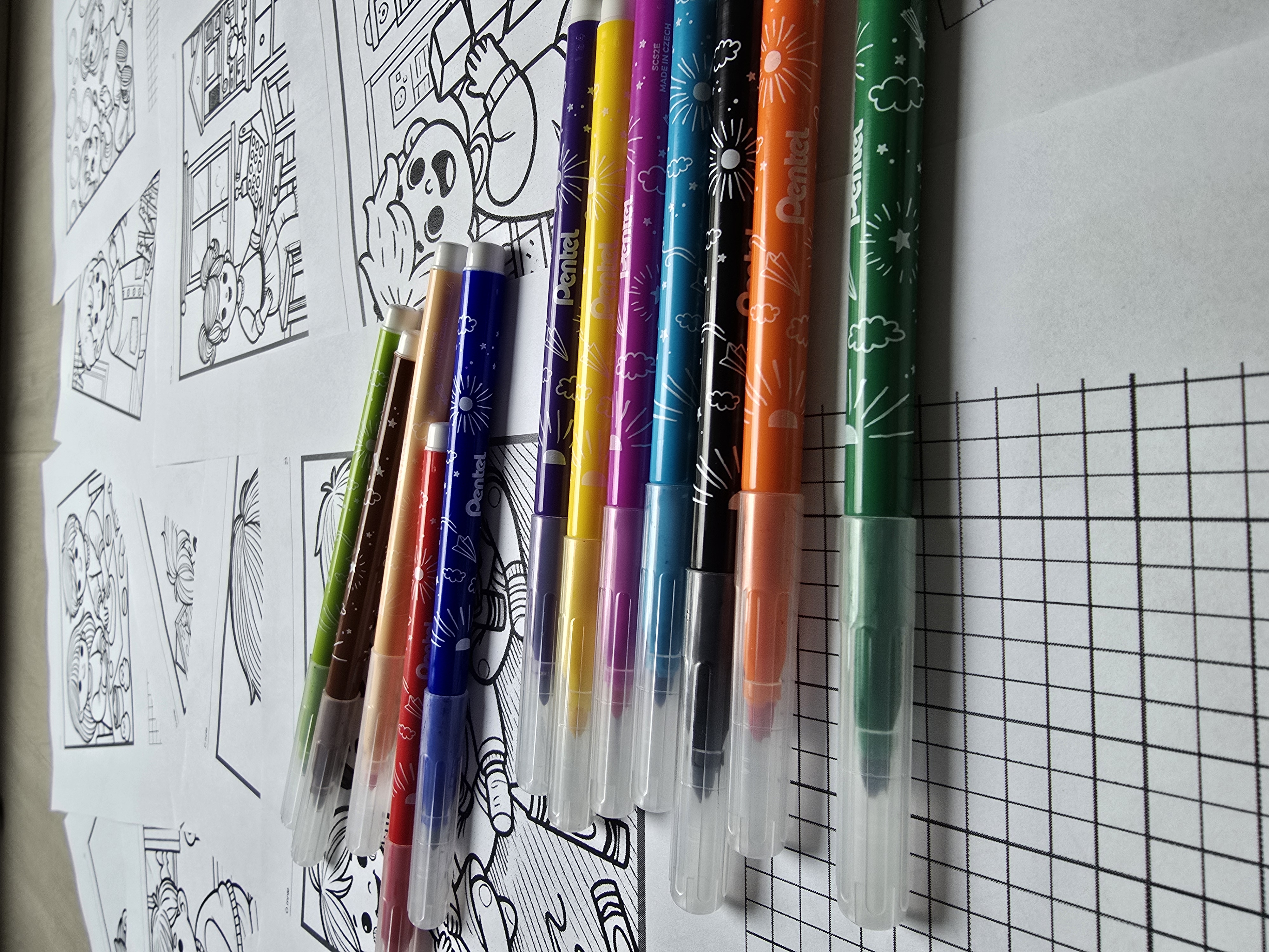 Kolorowanki wspomagające rozwój motoryki małej