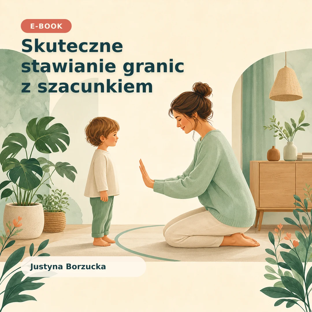 Zapowiedź e-booka o stawianiu granic dziecku
