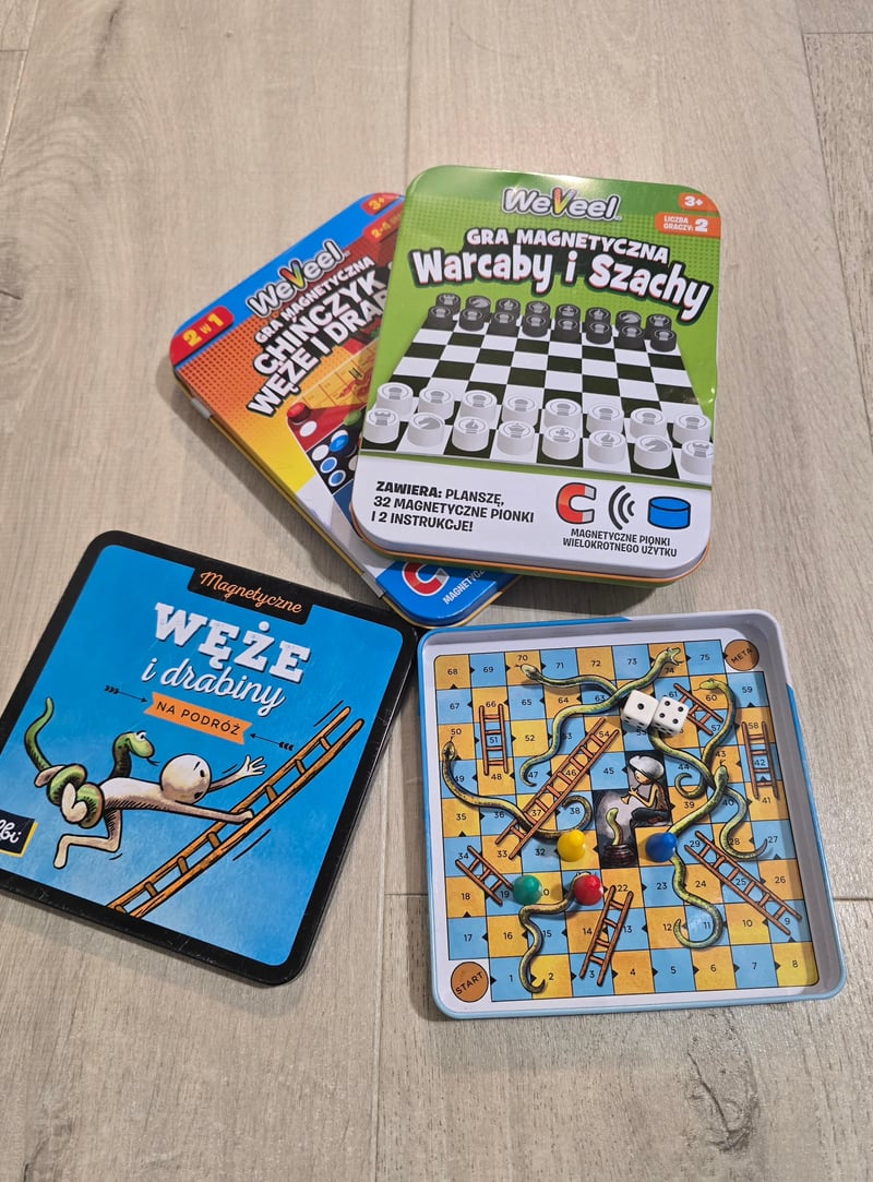 Mini-planszówki magnetyczne