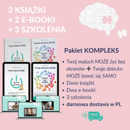 Okładka Twój maluch może żyć bez ekranów - pakiet kompleks