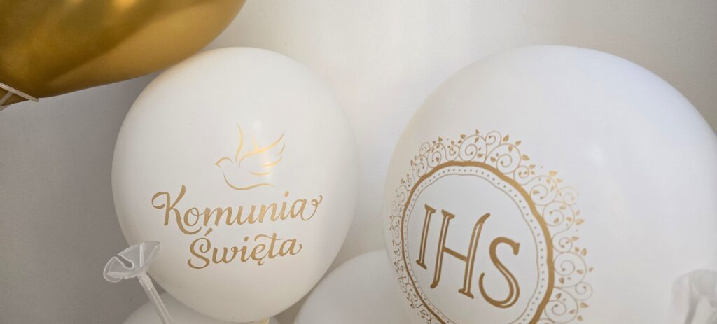Balony z logo IHS